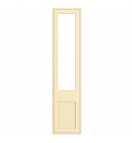 Dunkirk - Made to Measure - Open Frame Top Doors Supermatt White