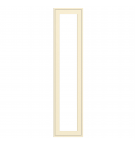 Dunkirk - Made to Measure - Open Frame Full Doors Ivory