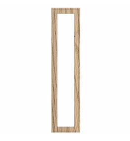 Dunkirk - Made to Measure - Open Frame Full Doors Halifax Natural Oak