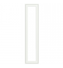 Dunkirk - Made to Measure - Open Frame Full Doors Satin White