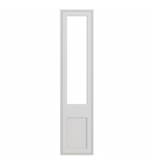 Dunkirk - Made to Measure - Open Frame Top Doors Paint Flow Matt Fir Green