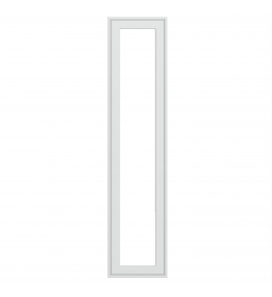 Dunkirk - Made to Measure - Open Frame Full Doors Porcelain White