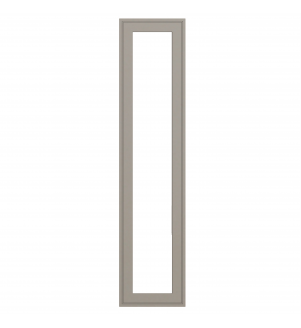 Dunkirk - Made to Measure - Open Frame Full Doors Matt Stone Grey