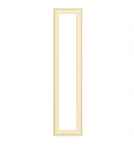 Dunkirk - Made to Measure - Open Frame Full Doors Supermatt White