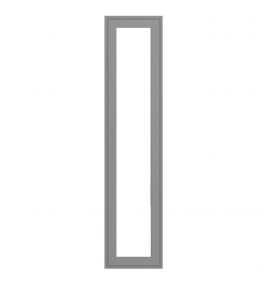 Dunkirk - Made to Measure - Open Frame Full Doors Matt Sage Green