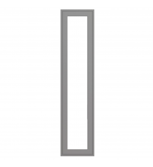 Dunkirk - Made to Measure - Open Frame Full Doors Matt Sage Green