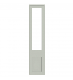 Dunkirk - Made to Measure - Open Frame Top Doors Supermatt Fir Green