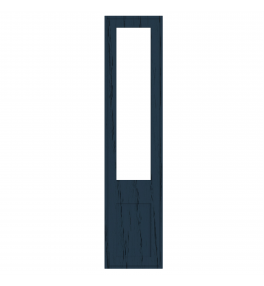 Dunkirk - Made to Measure - Open Frame Top Doors Supermatt Taupe Grey