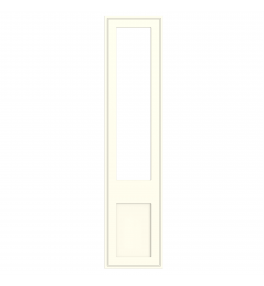 Dunkirk - Made to Measure - Open Frame Top Doors White Grey