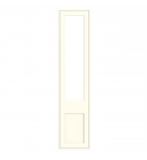 Dunkirk - Made to Measure - Open Frame Top Doors White Grey
