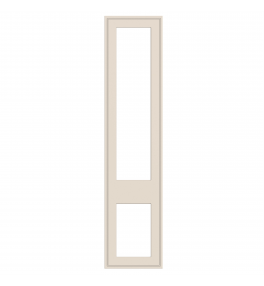 Dunkirk - Made to Measure - Open Frame Top and Bottom Doors Supermatt Duck Egg