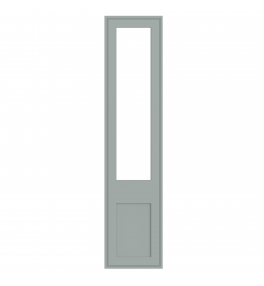 Dunkirk - Made to Measure - Open Frame Top Doors Misty Blue