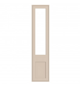 Dunkirk - Made to Measure - Open Frame Top Doors Smoke Green