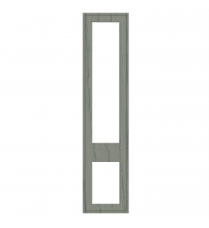 Dunkirk - Made to Measure - Open Frame Top and Bottom Doors Carat Beige