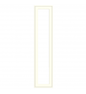 Dunkirk - Made to Measure - Open Frame Full Doors White Grey