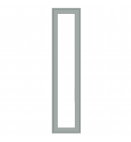 Dunkirk - Made to Measure - Open Frame Full Doors Misty Blue