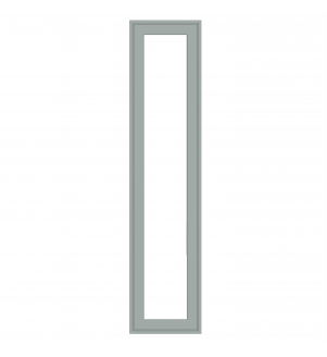 Dunkirk - Made to Measure - Open Frame Full Doors Misty Blue