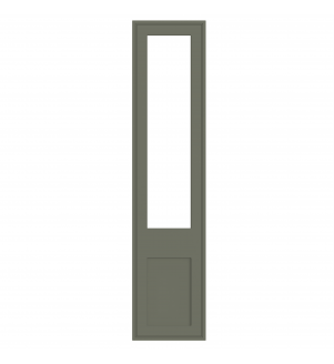 Dunkirk - Made to Measure - Open Frame Top Doors Grey Vicenza Oak