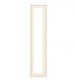 Dunkirk - Made to Measure - Open Frame Full Doors Cremona Oak Cotta