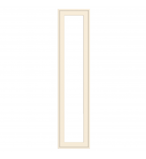 Dunkirk - Made to Measure - Open Frame Full Doors Cremona Oak Cotta