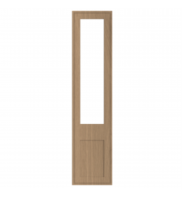 Dunkirk - Made to Measure - Open Frame Top Doors Supermatt Alabaster