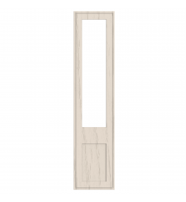 Dunkirk - Made to Measure - Open Frame Top Doors Supermatt Indigo Blue