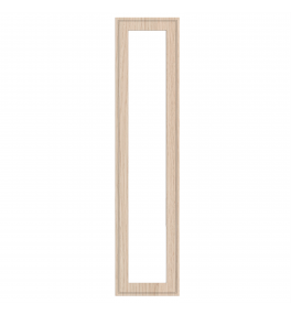 Dunkirk - Made to Measure - Open Frame Full Doors Matt Pebble