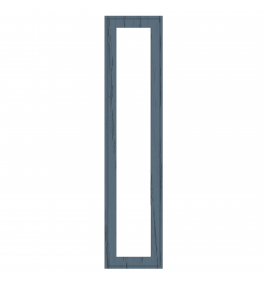 Dunkirk - Made to Measure - Open Frame Full Doors Matt Kombu Green
