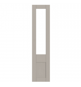 Annecy - Made to Measure - Open Frame Top Doors Matt Pebble