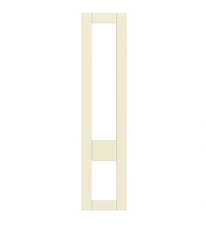 Annecy - Made to Measure - Open Frame Top and Bottom Doors Supermatt Alabaster