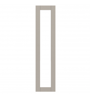 Annecy - Made to Measure - Open Frame Full Doors Matt Pebble