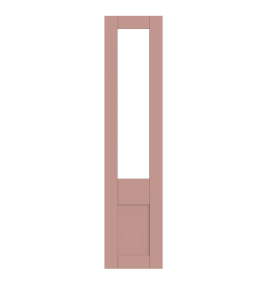 Annecy - Made to Measure - Open Frame Top Doors Matt Blush Pink