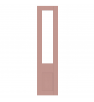 Annecy - Made to Measure - Open Frame Top Doors Matt Blush Pink