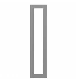 Annecy - Made to Measure - Open Frame Full Doors Supermatt Dust Grey