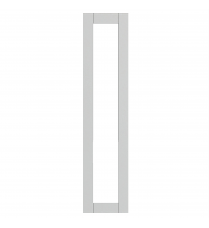 Annecy - Made to Measure - Open Frame Full Doors Supermatt Dove Grey