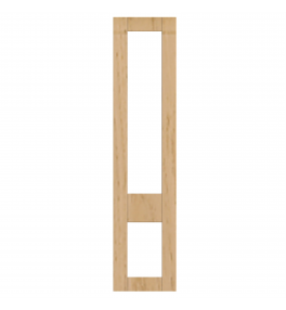 Annecy - Made to Measure - Open Frame Top and Bottom Doors Lissa Oak