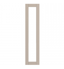 Annecy - Made to Measure - Open Frame Full Doors Supermatt Cashmere