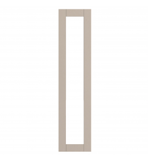 Annecy - Made to Measure - Open Frame Full Doors Supermatt Cashmere