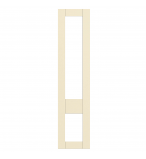 Annecy - Made to Measure - Open Frame Top and Bottom Doors Ivory