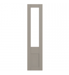 Annecy - Made to Measure - Open Frame Top Doors Matt Stone Grey
