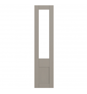 Annecy - Made to Measure - Open Frame Top Doors Matt Stone Grey