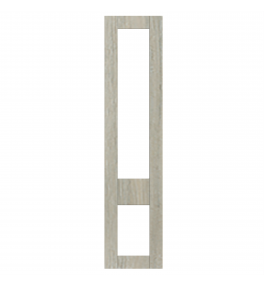 Annecy - Made to Measure - Open Frame Top and Bottom Doors Urban Oak