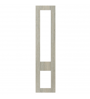 Annecy - Made to Measure - Open Frame Top and Bottom Doors Urban Oak
