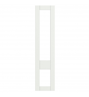 Annecy - Made to Measure - Open Frame Top and Bottom Doors Satin White