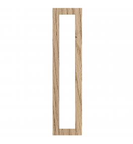 Annecy - Made to Measure - Open Frame Full Doors Halifax Natural Oak