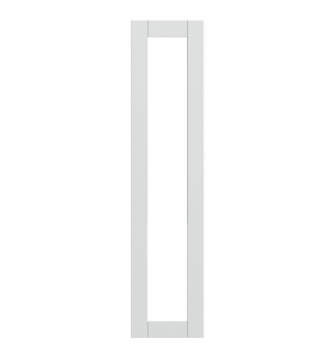 Annecy - Made to Measure - Open Frame Full Doors Porcelain White
