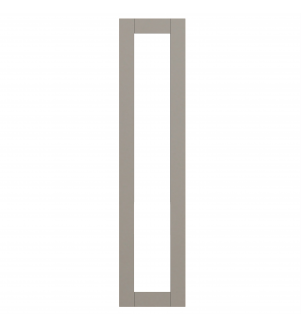 Annecy - Made to Measure - Open Frame Full Doors Matt Stone Grey