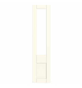 Annecy - Made to Measure - Open Frame Top Doors White Grey