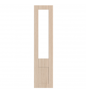 Annecy - Made to Measure - Open Frame Top Doors Matt Pebble