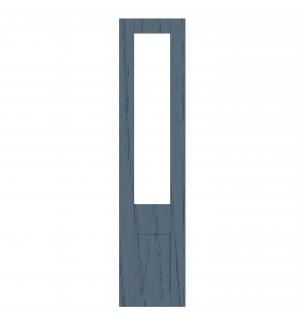 Annecy - Made to Measure - Open Frame Top Doors Matt Kombu Green